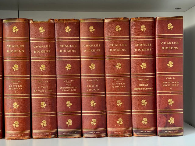 Dickens' Works "Autograph Edition" Illustrated, 30 Volumes, 1900.