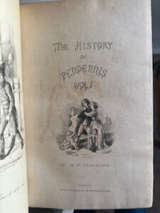 Thackeray’s Works, Finely-Bound And Illustrated, 19 Volumes, 1901.