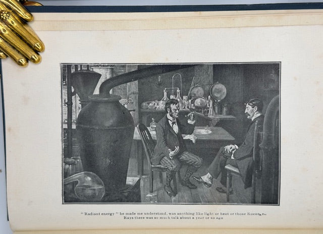 H. G. Wells’ "First Men In The Moon" Early American Edition, 1901.