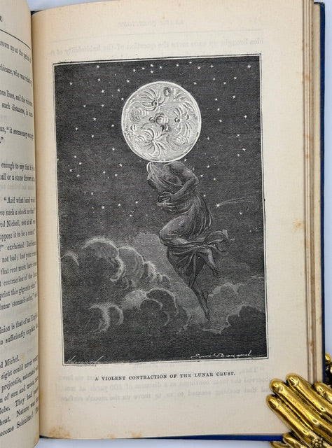 Jules Verne’s "Round The Moon" First Edition, Title Variant, 1881.