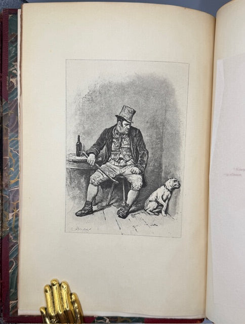 Dickens' Works "Autograph Edition" Illustrated, 30 Volumes, 1900.