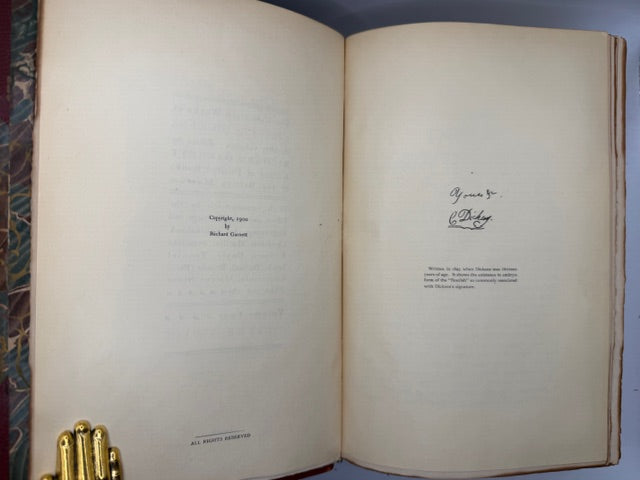 Dickens' Works "Autograph Edition" Illustrated, 30 Volumes, 1900.