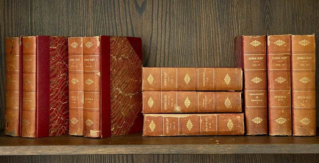 Eliot's “Middlemarch” and Other Works, Illustrated, 10 Volumes, 1908.