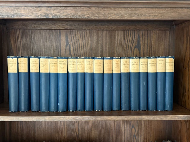Dickens' Works “Cruikshank Limited Edition" Illustrated, 18 Volumes, 1895.