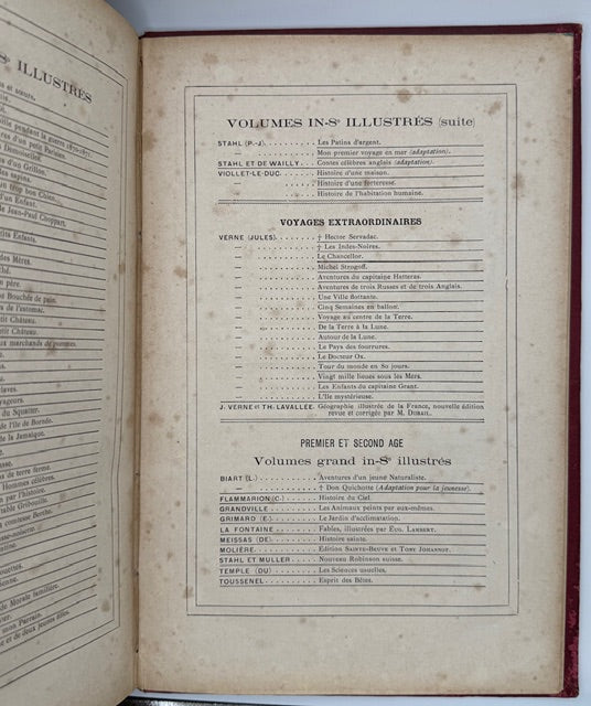 Jules Verne’s “Around The World In 80 Days” First Hetzel Edition, 1874.