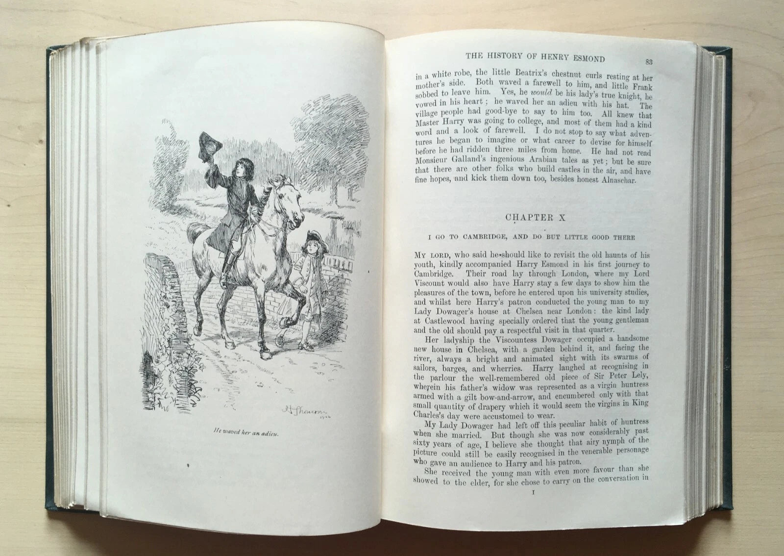 Thackeray’s “Henry Esmond” Illustrated By Thomson, 1905.
