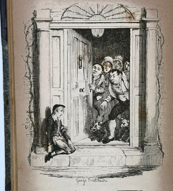 Dickens' “Oliver Twist” First Edition, Illustrated By Cruikshank, 3 Vol., 1838.