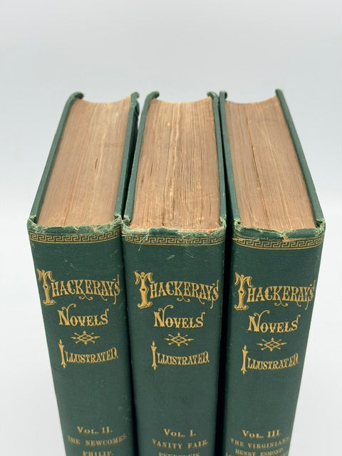 Thackeray’s “Vanity Fair” and Other Novels, Author-Illustrated, 1869.
