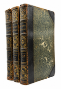 Dickens' “Oliver Twist” First Edition, Illustrated By Cruikshank, 3 Vol., 1838.