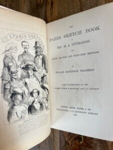 Thackeray’s Works, Finely-Bound And Illustrated, 19 Volumes, 1901.