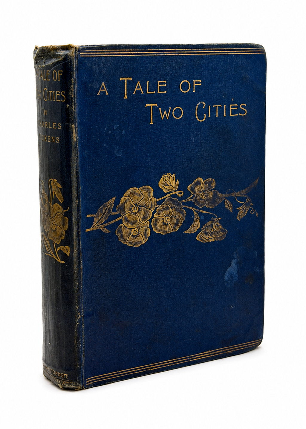Dickens' “A Tale Of Two Cities” Illustrated, with Publisher’s Ads, 1882.