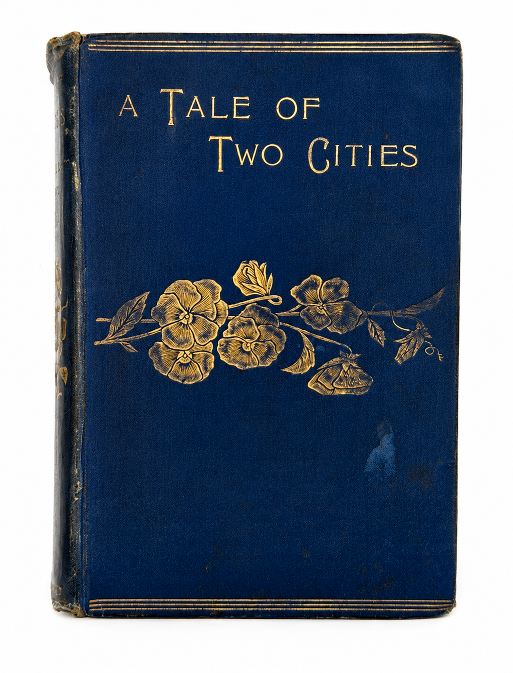 Dickens' “A Tale Of Two Cities” Illustrated, with Publisher’s Ads, 1882.
