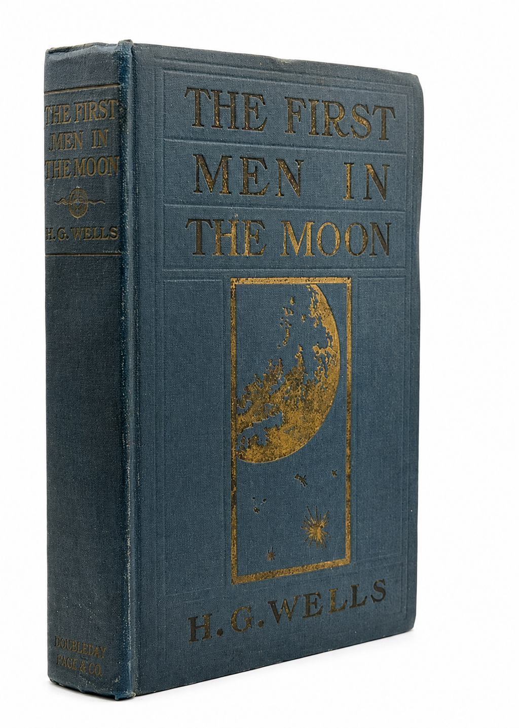 H. G. Wells’ "First Men In The Moon" Early American Edition, 1901.