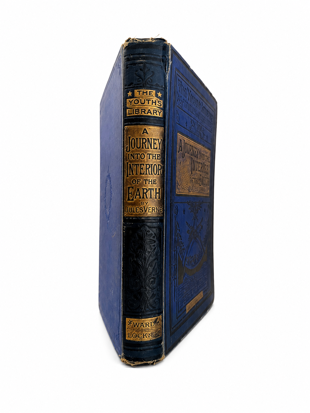 Jules Verne’s "Journey Into The Interior Of The Earth" Title Variant, 1889.