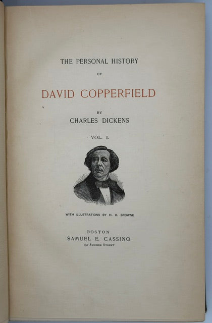 Dickens' Works “Cruikshank Limited Edition" Illustrated, 18 Volumes, 1895.