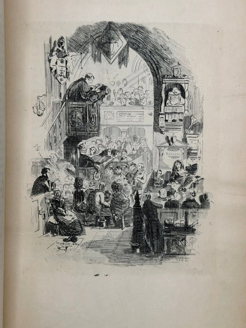 Dickens' Works “Cruikshank Limited Edition" Illustrated, 18 Volumes, 1895.