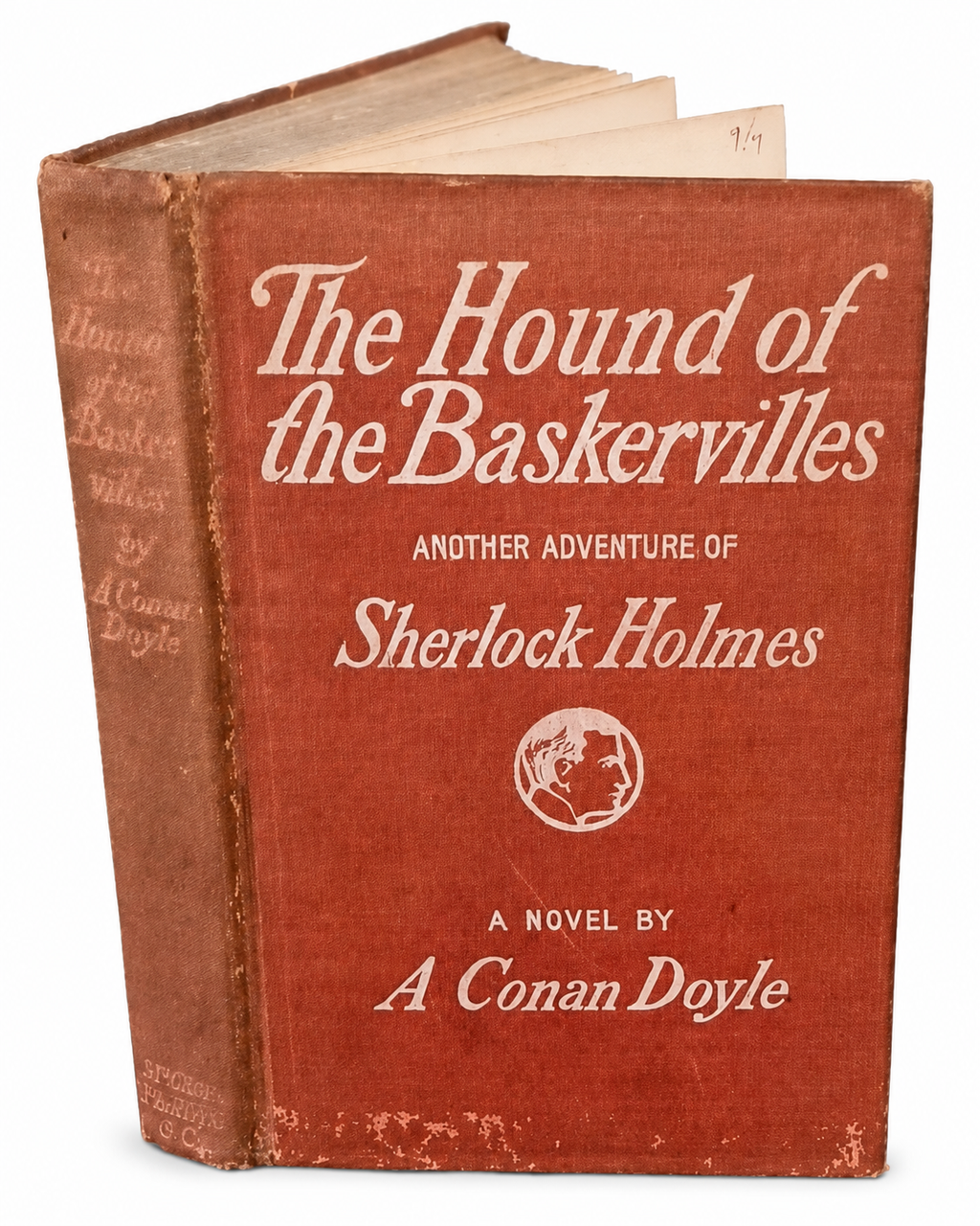 The Hound of the Baskervilles. Another Adventure of Sherlock Holmes. First American Edition, Second Impression.