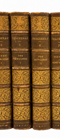 The Newcomes, by William Makepeace Thackeray. Two Volumes Complete, 1901 Fine Bindings.