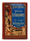 Jules Verne’s “Mysterious Island” Trilogy Early Illustrated Edition, 1878.