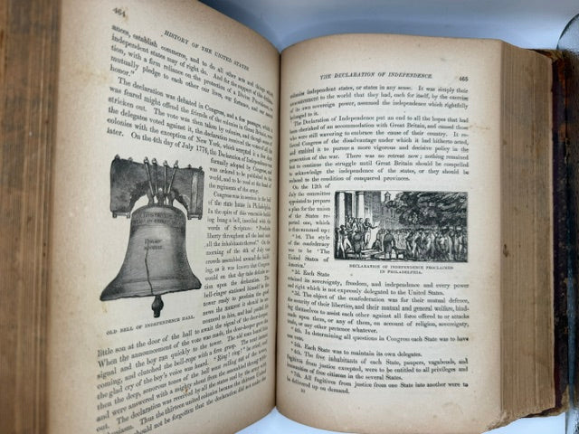 The Centennial History of the United States (1776 to 1876) First Edition 1887 America Illustrated