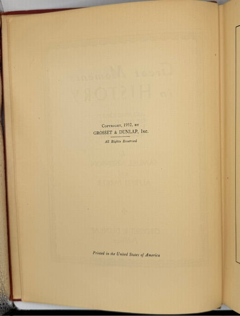 Great Moments in History. American Revolution, Founding Fathers, Americana. 1932 Illustrated