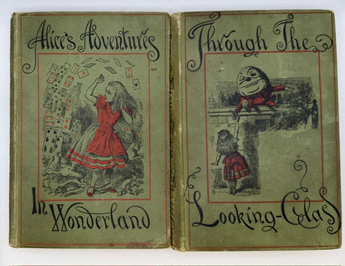 Alice’s Adventures in Wonderland; Through the Looking-Glass and What Alice Found There. Two Volumes. 1887