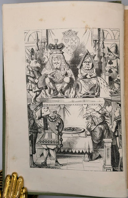 Alice’s Adventures in Wonderland; Through the Looking-Glass and What Alice Found There. Two Volumes. First People’s Editions, 1887