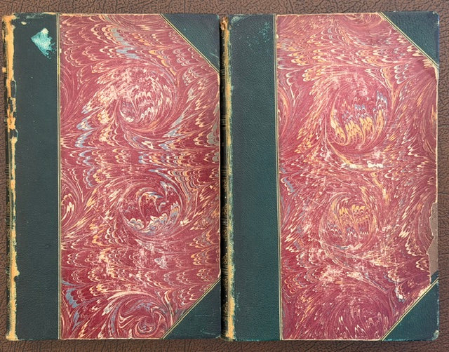 A Tale of Two Cities. By Charles Dickens. Two Volumes Illustrated by "Phiz" 1875.
