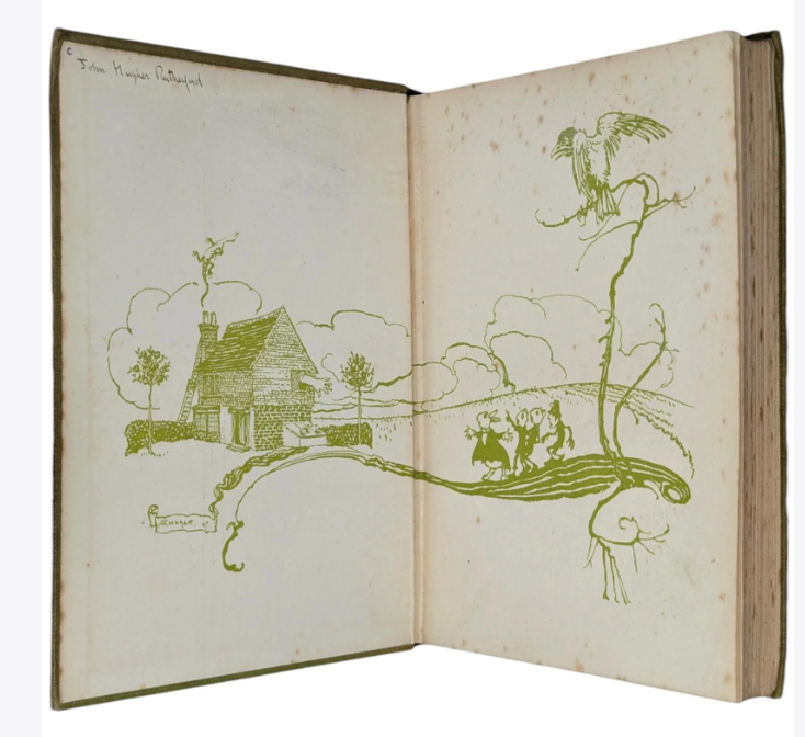 Alice’s Adventures in Wonderland. First Trade Rackham Edition, First Impression, 1907.