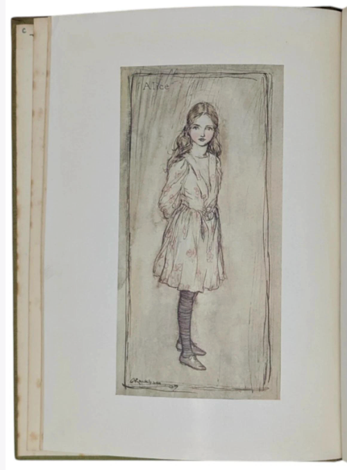 Alice’s Adventures in Wonderland. First Trade Rackham Edition, First Impression, 1907.