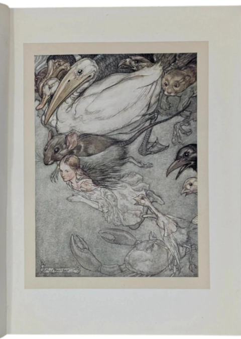 Alice’s Adventures in Wonderland. First Trade Rackham Edition, First Impression, 1907.