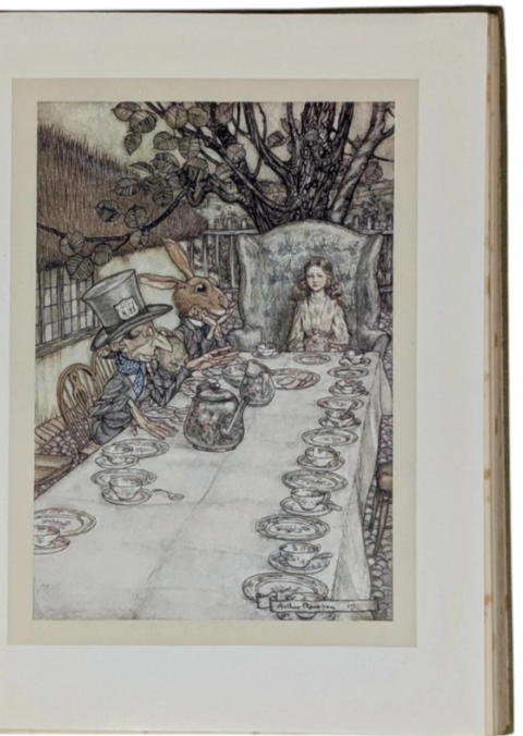 Alice’s Adventures in Wonderland. First Trade Rackham Edition, First Impression, 1907.
