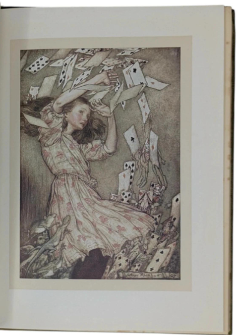 Alice’s Adventures in Wonderland. First Trade Rackham Edition, First Impression, 1907.