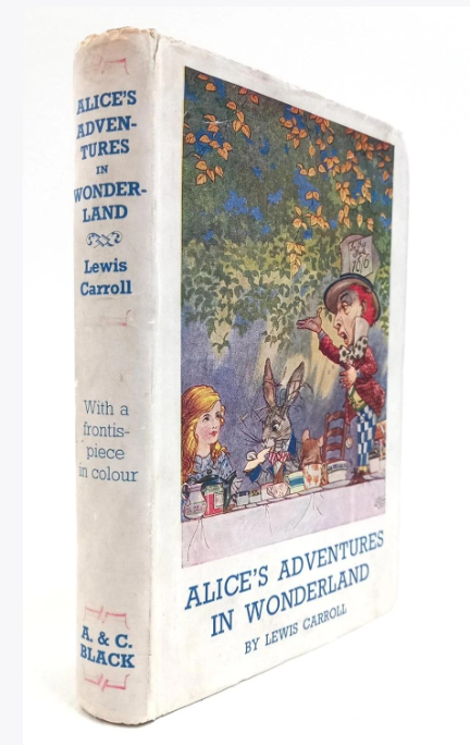 Alice’s Adventures in Wonderland. Illustrated by Charles Folkard, 1942 in Dust Jacket