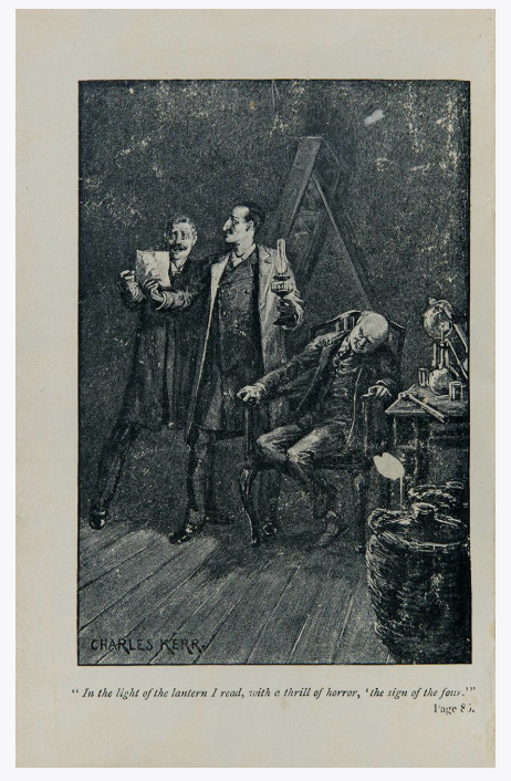 The Sign of Four, Sherlock Holmes, First Edition in Book Form, Second Issue, 1890