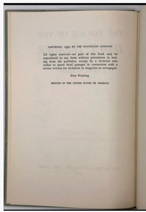 The Chronicles of Narnia. First American Editions, First Printings, in Original Dust Jackets