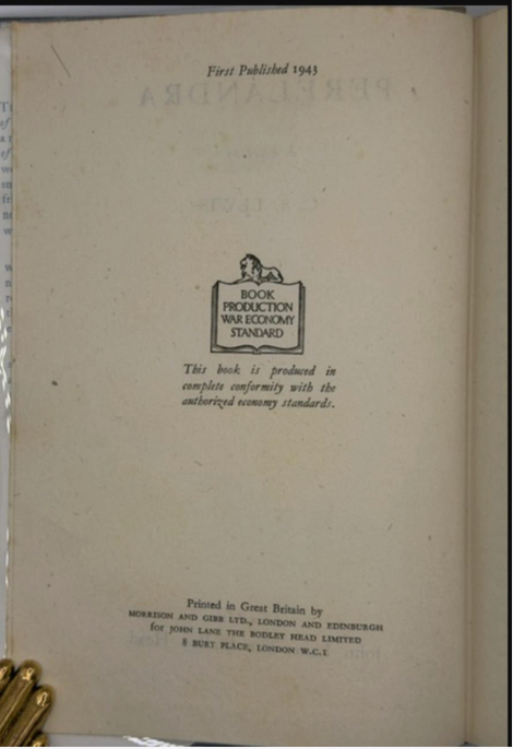 The Space Trilogy. British First Editions in Original Dust Jackets