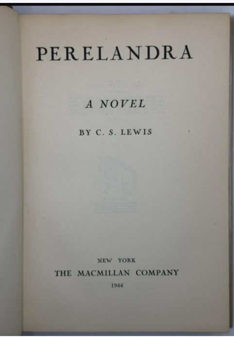 The Space Trilogy. First American Editions, First Printings, in Original Dust Jackets